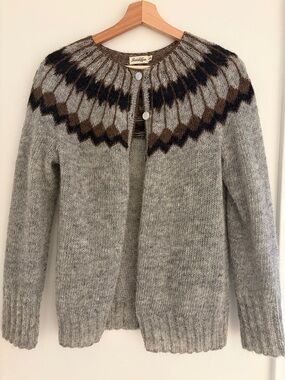 Iconic Icelandic Cardigan - timeless and super warm